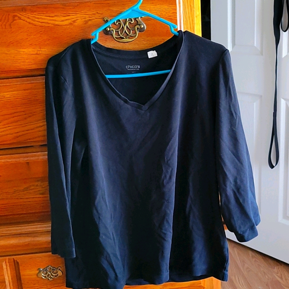 Chico's black sweater